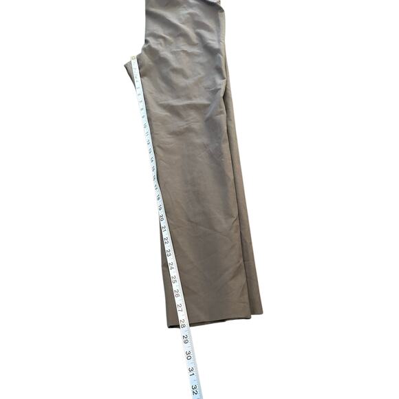 Armani Collezioni Women's Gray Office Business Straight Leg Dress Pant Size 10 - Picture 8 of 9